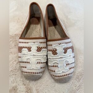 Tory Burch espadrilles size 8 EUC